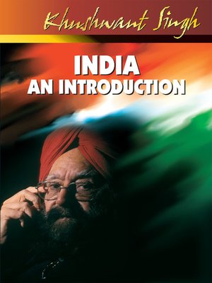 cover image of India an Introduction